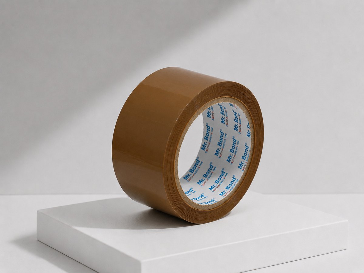 Mr.Bond® BOPP Packaging Tape — Clear & brown carton sealing tape